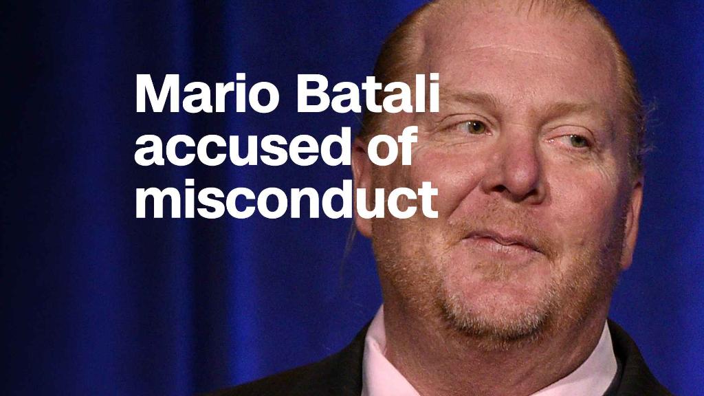 Mario Batali accused of sexual misconduct