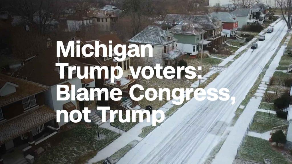 Michigan Trump voters: Blame Congress, not the president