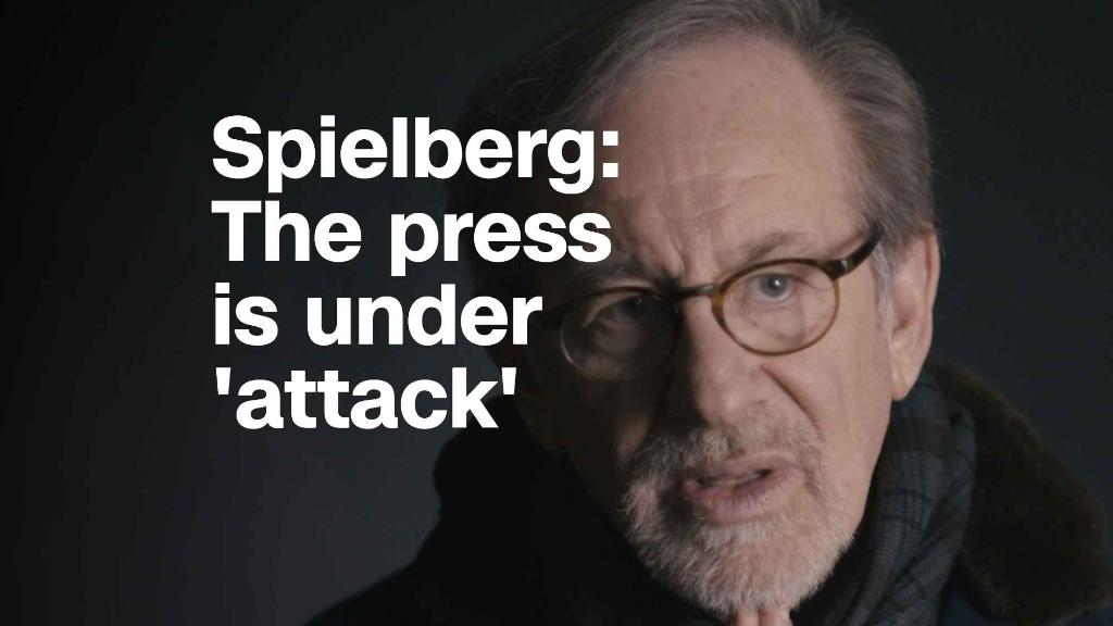 Spielberg: The press is under 'attack'