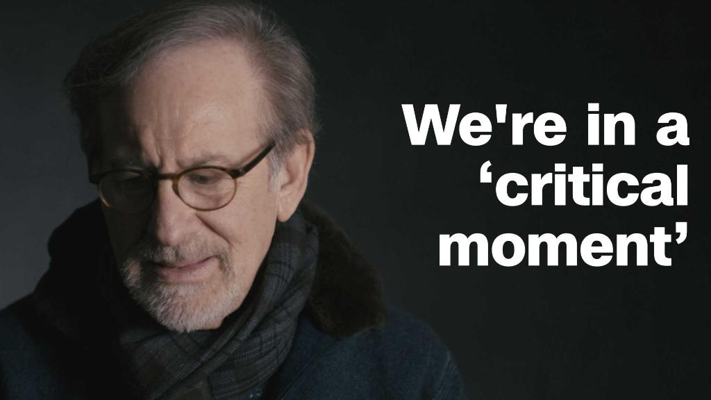 Spielberg: 'We're living in a very critical moment'