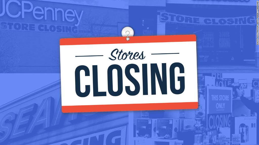 Retail stores close at an alarming rate