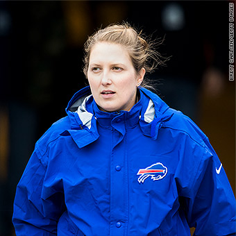 Kathryn Smith on life as NFL's only female full-time coach - Sports  Illustrated