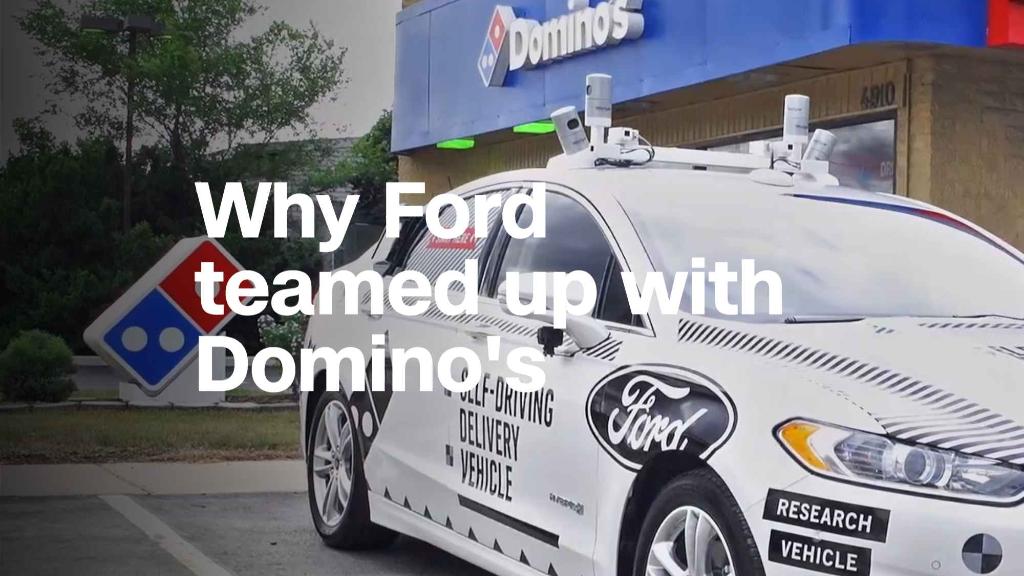 New Ford CEO excited for driverless Domino's