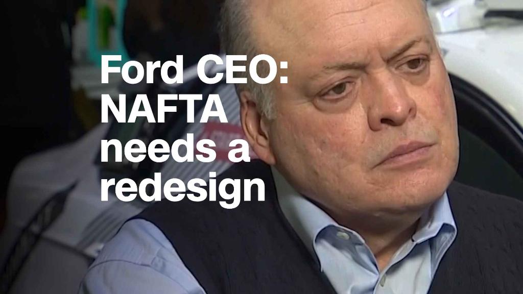 Ford CEO: NAFTA needs a redesign