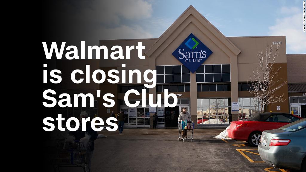 Walmart is closing Sam's Club stores