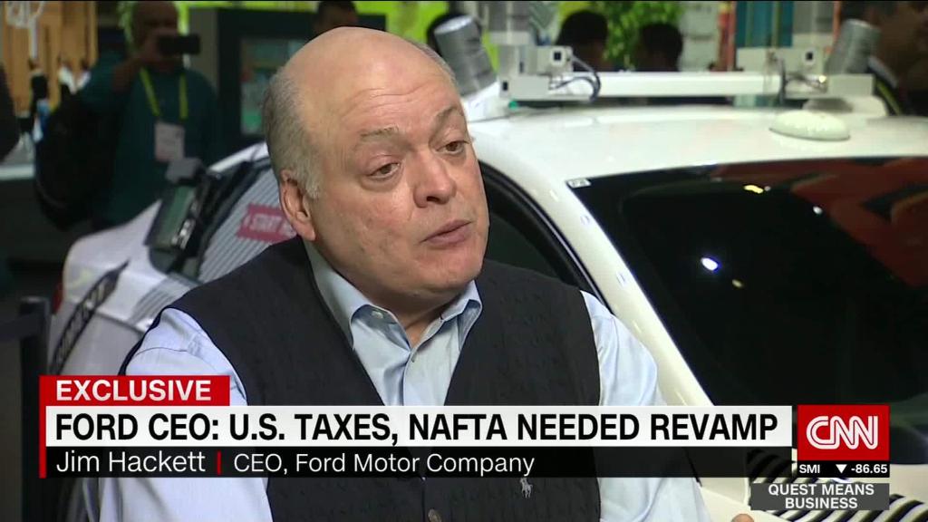 Ford CEO: NAFTA needed revamp