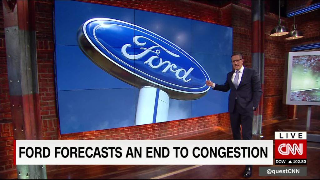 Ford CEO predicts an end to congestion