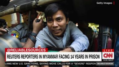 Reuters reporters facing prison in Myanmar