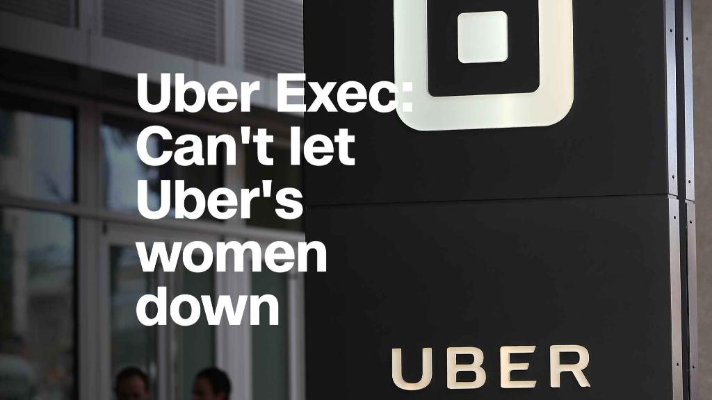 Uber Exec: We can't let women at Uber down