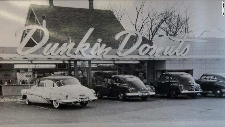 dunkin donuts historical