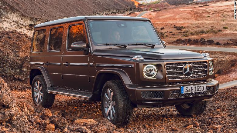 2019 Mercedes G-class front quarter