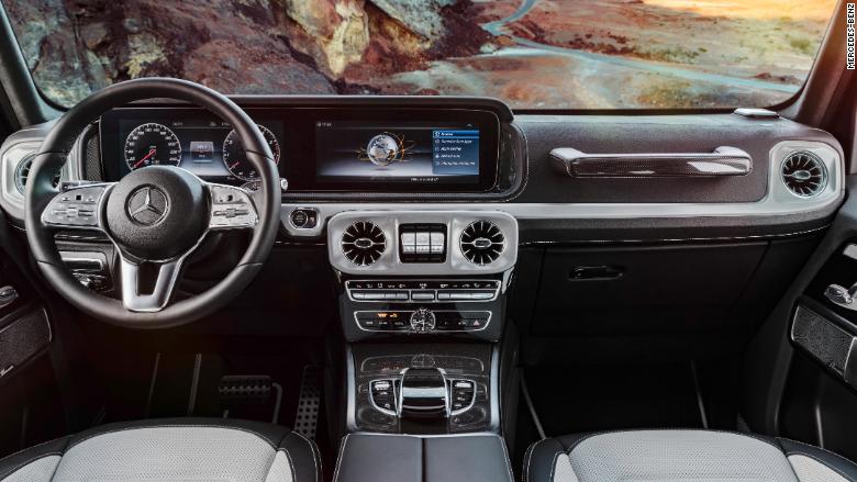 2019 mercedes g-class interior