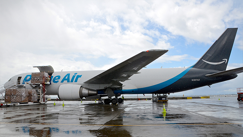 amazon prime air boeing 767 seattle