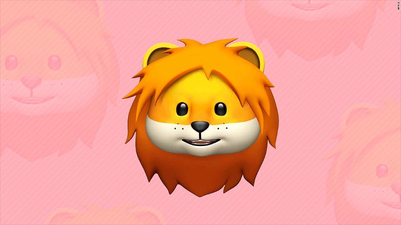 lion emoji apple