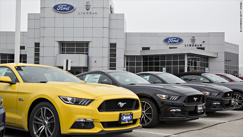 Ford profits hit by lower sales, higher costs