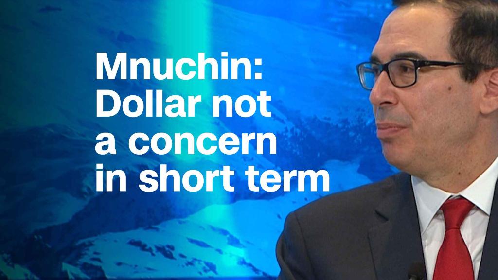 Mnuchin: Dollar not a concern in short term