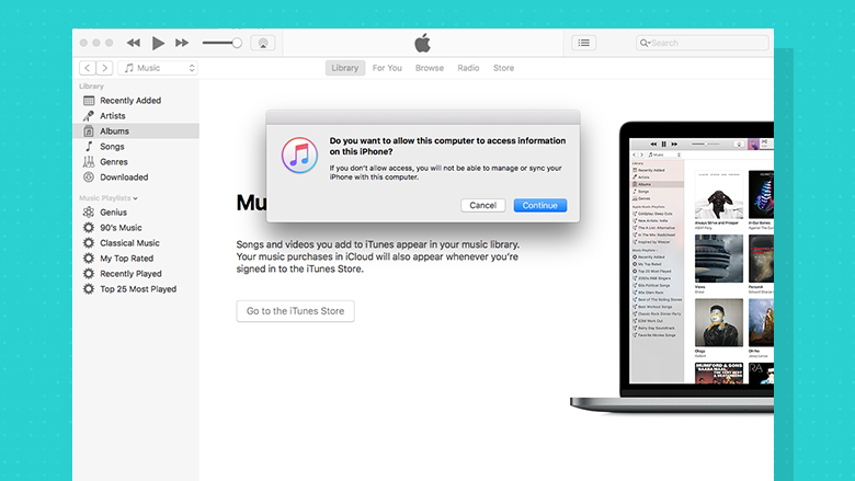 Icloud через itunes