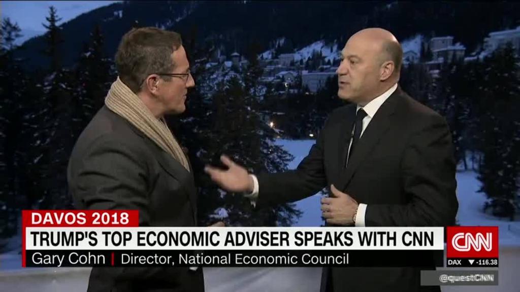 Cohn, Quest talk Trump, trade & taxes