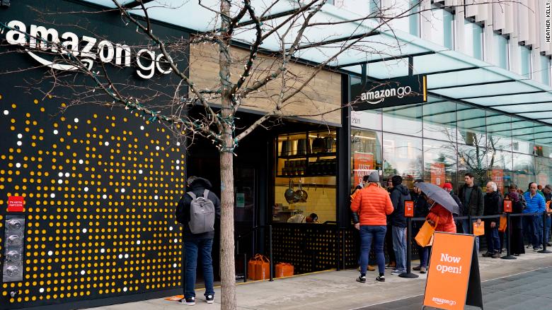 Amazon Go outside