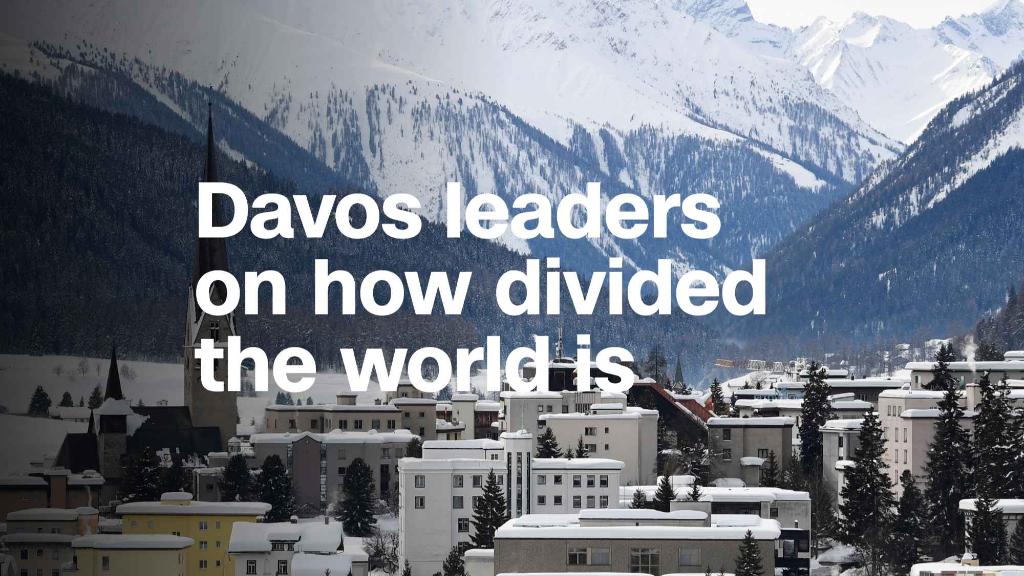 Davos leaders on how divided the world is
