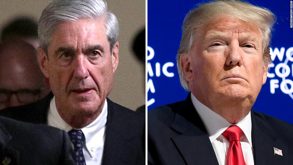 Trump takes on Mueller in tweetstorm