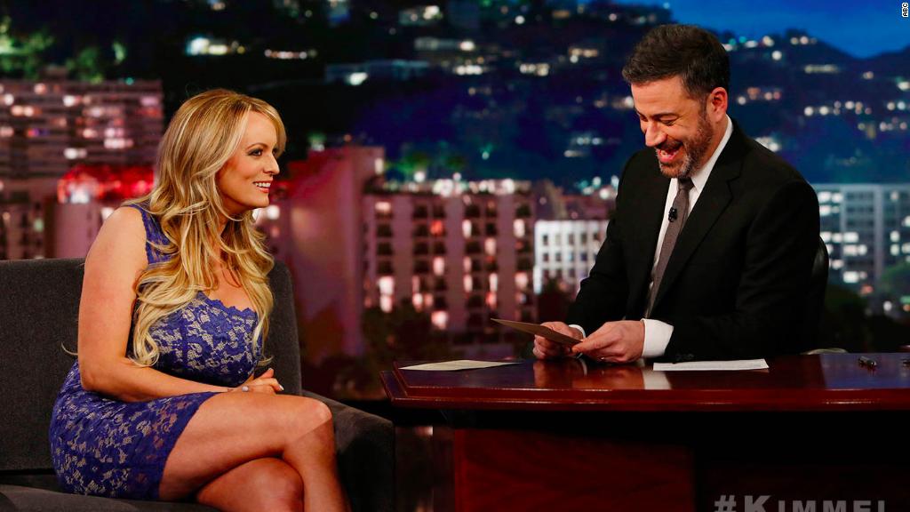 Stormy Daniels Talks And Doesnt Talk Trump With Jimmy Kimmel 9650