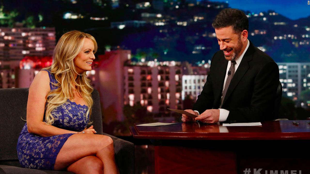 Stormy Daniels Appears On Jimmy Kimmel Video Media 