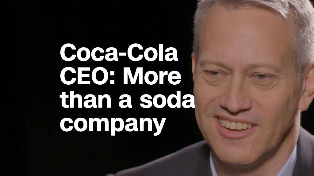 Coca-Cola CEO: 'We try to be more than a soda company'