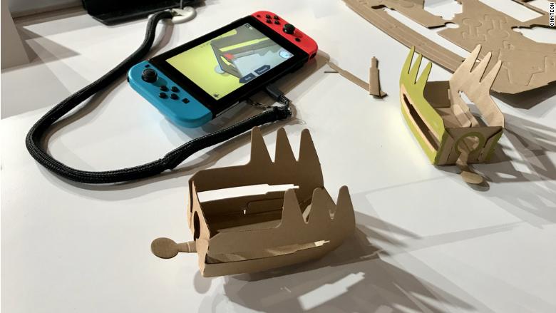 nintendo rc car cardboard