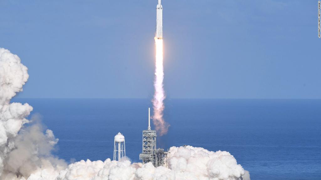 Watch the launch of SpaceX's Falcon Heavy