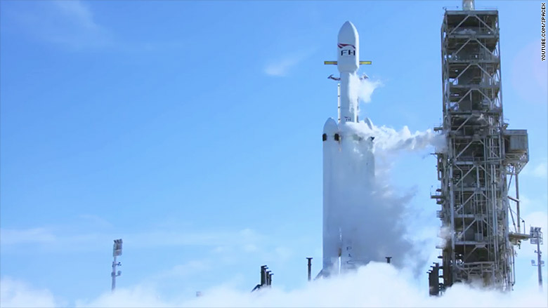 falcon heavy launch 1