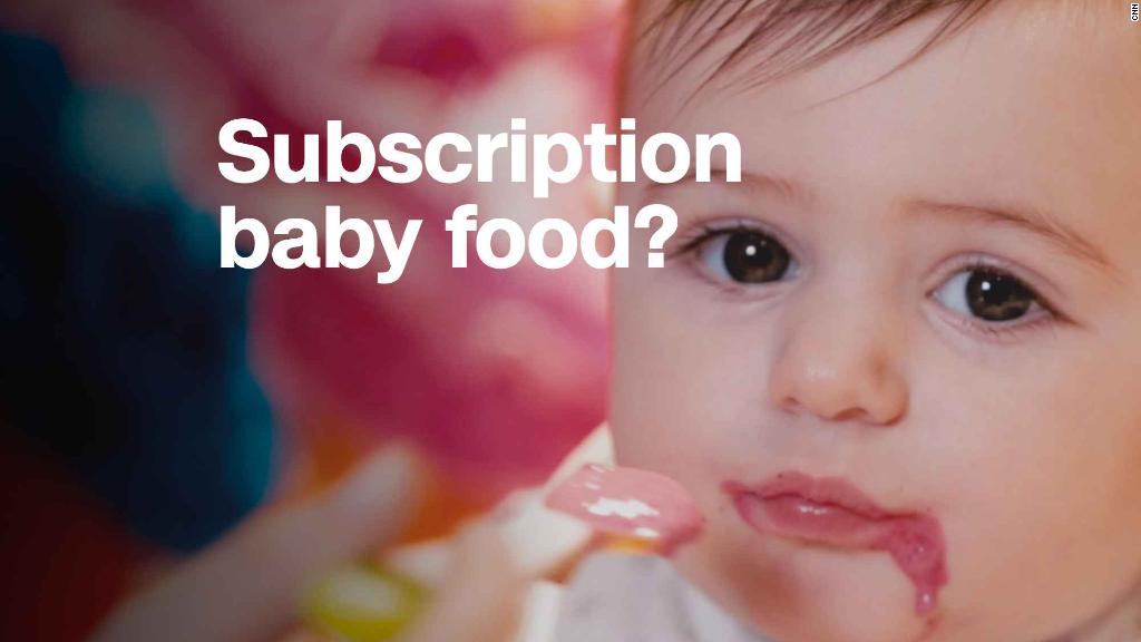 Testing the subscription model for baby food