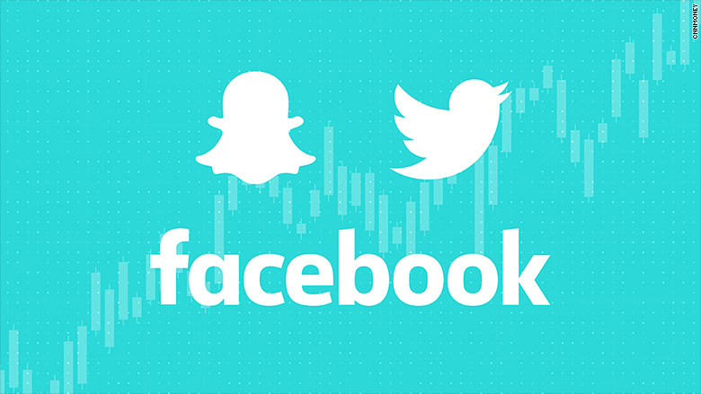 As Facebook stumbles, Twitter and Snapchat show new life

