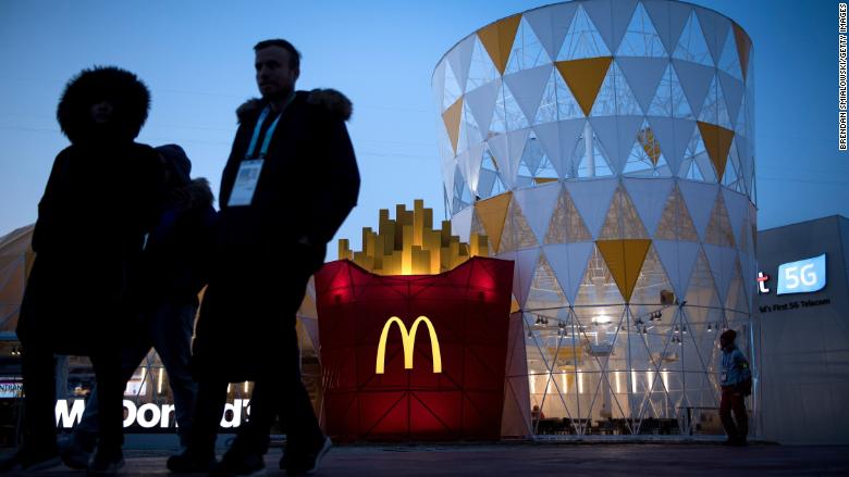 mcdonalds olympics sponsor pyeongchang