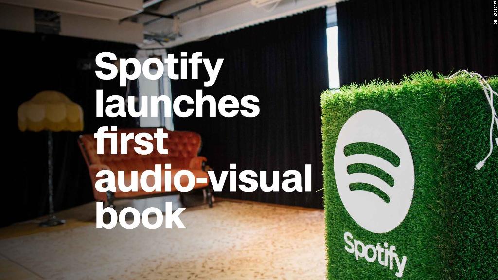 Spotify releases its first audio-visual book