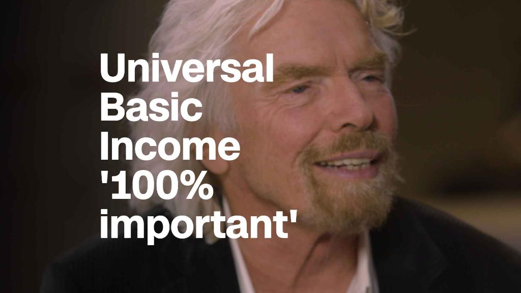Richard Branson: Universal basic income 'will come about one day'