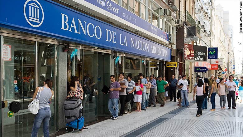 argentina bank strike