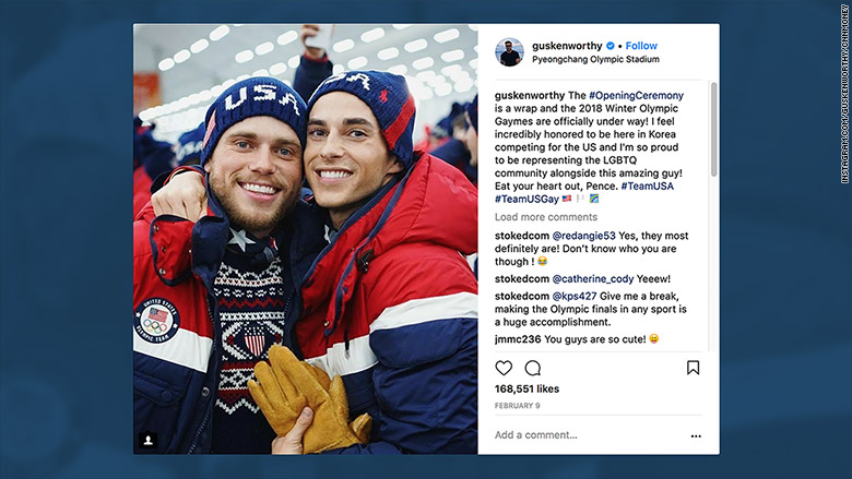 gus kenworthy instagram