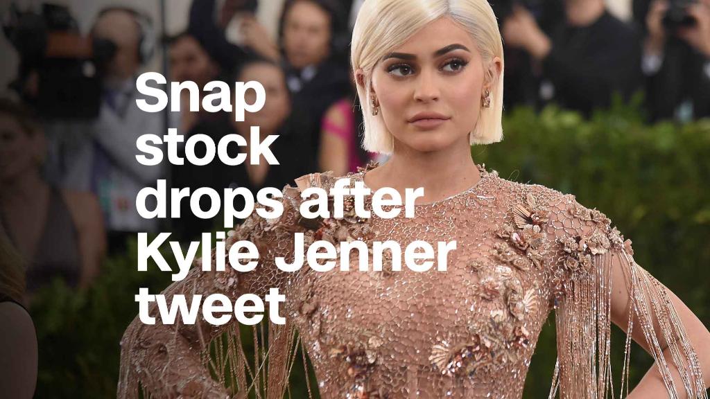 Snapchat stock loses $1.3 billion after Kylie Jenner tweet