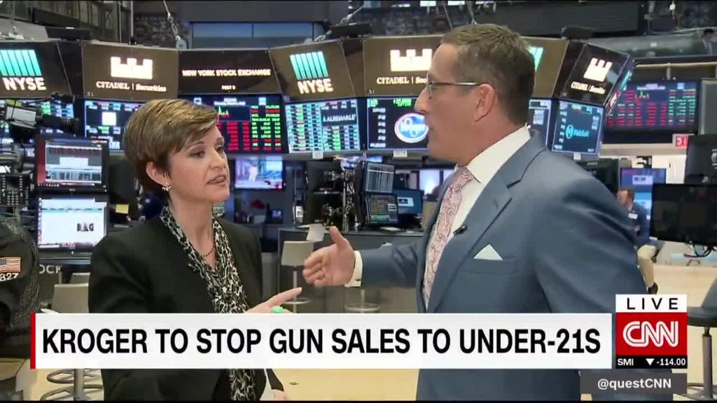 Maggie & Quest: Companies move gun control debate forward