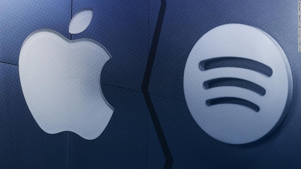 Apple or Spotify? Two DJs battle it out