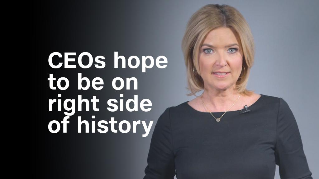 By picking sides, CEOs hope to be on the right side of history