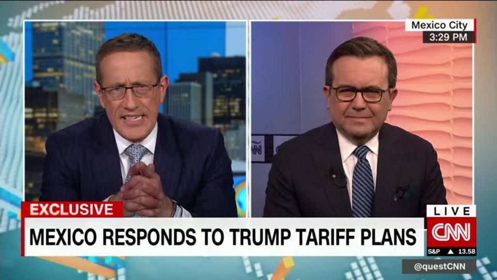 Mexico's Economy Secretary responds to Trump's tariff plan