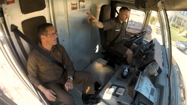 On the road with a UPS driver Video Business News
