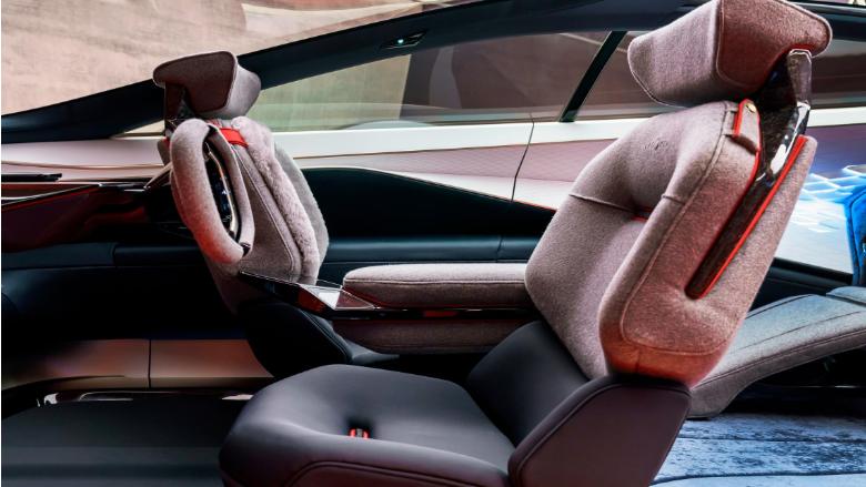 Aston Martin Lagonda concept car interior