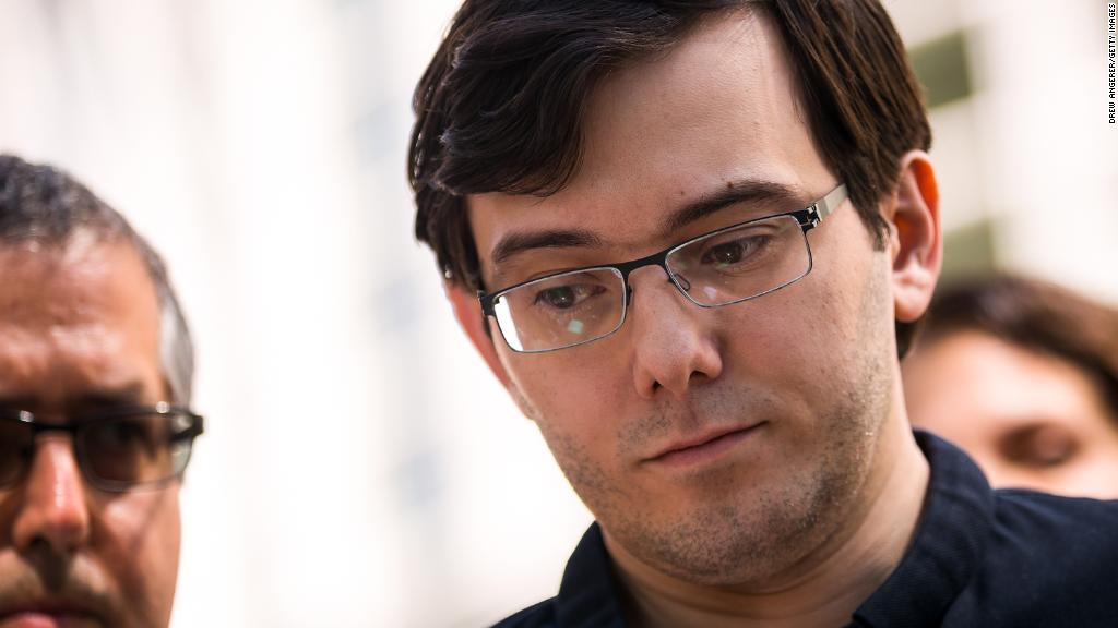 Martin Shkreli sentenced to 7 years in prison for fraud