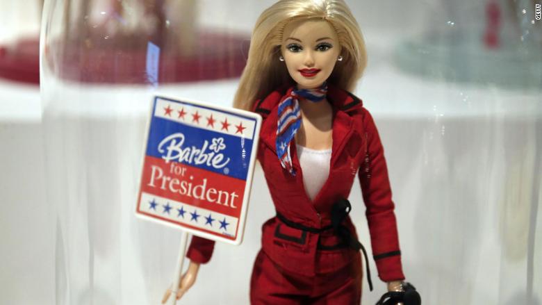 barbie for president doll