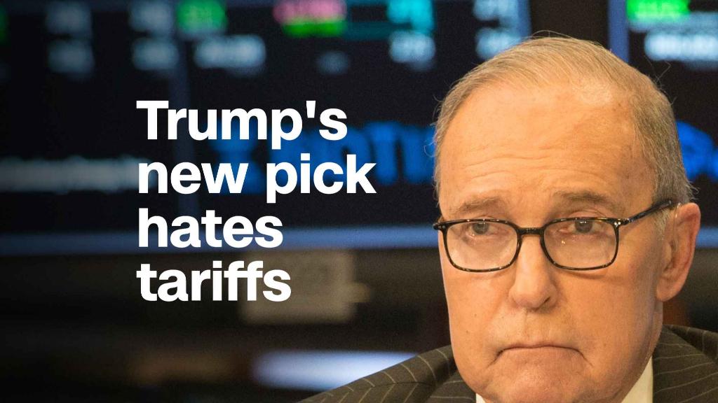 Trump's new top economic adviser hates tariffs