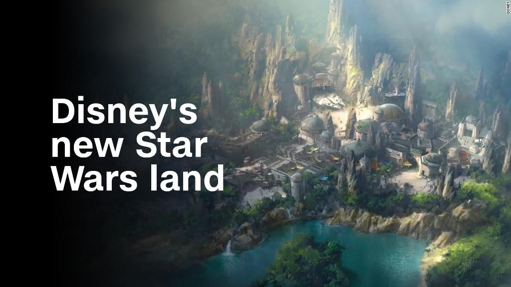 Get the first glimpse of Disney's new Star Wars land
