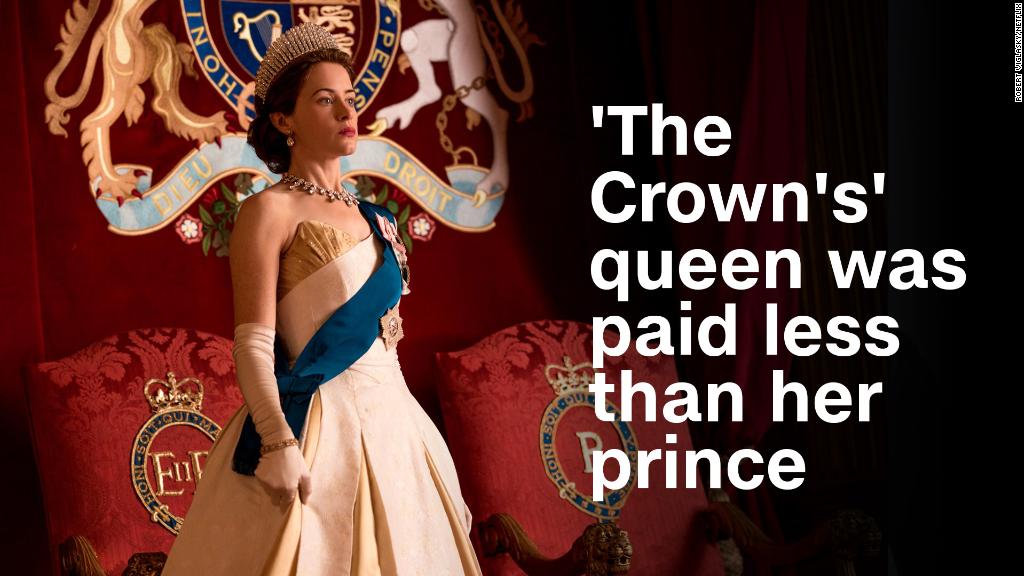 'The Crown's' queen was paid less than her prince